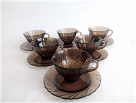  فنجان نعلبکی پیچ دودی ورکو Vereco فرانسه