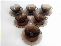  فنجان نعلبکی پیچ دودی ورکو Vereco فرانسه