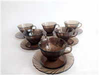  فنجان نعلبکی پیچ دودی ورکو Vereco فرانسه