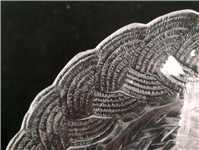  دیس شیرینی خوری طرح گیس بافت و لبه دار