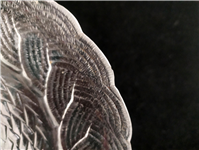  دیس شیرینی خوری طرح گیس بافت و لبه دار