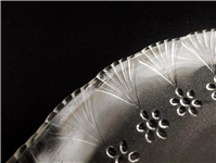  ظرف شیرینی خوری قدیمی بسیار ضخیم و زیبا