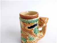  لیوان سرامیکی طرح گوزن و ببر قدیمی زیبا