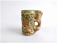  لیوان سرامیکی طرح شیر و گوزن قدیمی زیبا