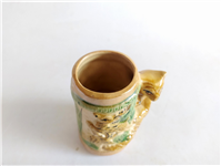  لیوان سرامیکی طرح گوزن و پلنگ قدیمی