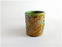  لیوان سرامیکی طرح میوه و سبد حصیری