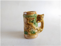  لیوان سرامیکی طرح گوزن و پلنگ قدیمی