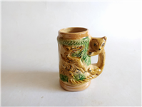  لیوان سرامیکی طرح گوزن و پلنگ قدیمی