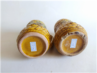  جفت لیوان سرامیکی طرح گل قدیمی زیبا 