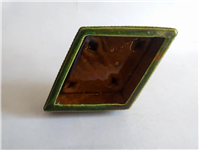  ظرف شکلات خوری قدیمی طرح گل و میوه 