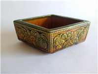  ظرف شکلات خوری قدیمی طرح گل و میوه 