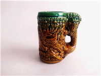  لیوان سرامیکی طرح گوزن و شیر قدیمی زیبا 