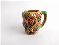  لیوان سرامیکی طرح گل و میوه قدیمی زیبا