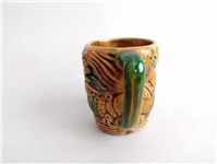  لیوان سرامیکی طرح گل و میوه قدیمی زیبا