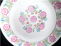  دیوارکوب قدیمی طرح گلهای صورتی زیبا