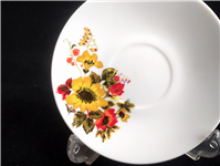  دیوارکوب قدیمی کوچک طرح گل زرد و نارنجی 