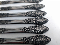  6 عدد کارد سیاه قلم کلکسیونی در حد آکبند