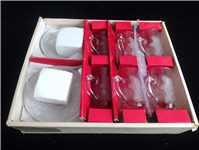  استکان نعلبکی گل برجسته سوگا SOGA ژاپن