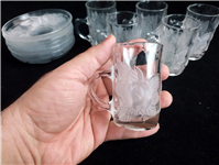  استکان نعلبکی گل برجسته سوگا SOGA ژاپن