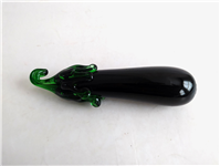 بادمجان شیشه ای دست ساز قدیمی کمیاب 