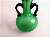 چراغ نفتی سبز (رنگ شده) دو دسته زیبا 