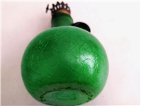 چراغ نفتی سبز (رنگ شده) دو دسته زیبا 