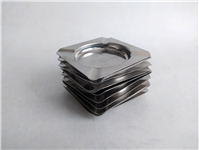 2عدد زیر سیگاری استیل نو قدیمی STEEL 18.8