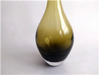  سالونگ یا گلدان بزرگ شیشه ای زیتونی