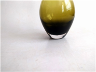  سالونگ یا گلدان بزرگ شیشه ای زیتونی