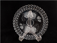  شیرینی خوری قدیمی دور حصیری شیشه ای