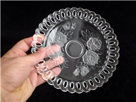  شیرینی خوری قدیمی دور حصیری شیشه ای