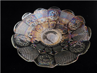 ظرف میوه خوری سایز بزرگ طرح زنگاری قدیمی 