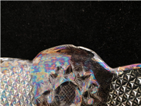 ظرف میوه خوری سایز بزرگ طرح زنگاری قدیمی 