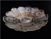 ظرف میوه خوری سایز بزرگ طرح زنگاری قدیمی 