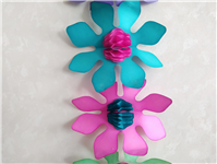 کاغذ کشی ریسه تزئین تولد نوستالژی دهه 60 