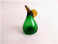 گلابی شیشه ای دست ساز قدیمی بسیار زیبا