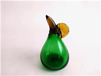 گلابی شیشه ای دست ساز قدیمی بسیار زیبا