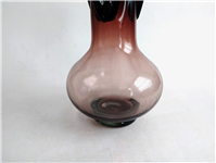 گلدان دست ساز سایز بزرگ زرشکی قدیمی