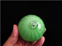 گوی شیشه ای درخت کریسمس سبز و سفید 