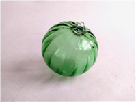 گوی شیشه ای درخت کریسمس طرحدار سبز