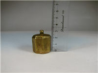 وزنه 30 مثقالی برنجی دست ساز قدیمی تراشدار 