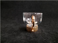  یکدست فنجان قدیمی طلایی همراه با قاشق 