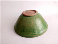 خمره و تغار یا کاسه بسیار قدیمی لعابدار