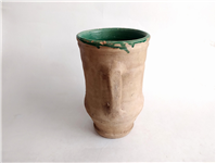 خمره و تغار یا کاسه بسیار قدیمی لعابدار