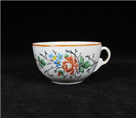 فنجان نقاشی دست بسیار قدیمی و نازک روسی