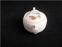 قندان دسته دار گلسرخی قدیمی 