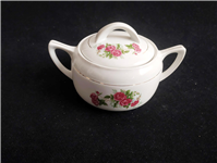 قندان دسته دار گلسرخی قدیمی 