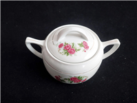 قندان دسته دار گلسرخی قدیمی 