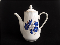 قوری یا شیرخوری قدیمی سایز بزرگ گل لاجوردی