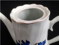 قوری یا شیرخوری قدیمی سایز بزرگ گل لاجوردی